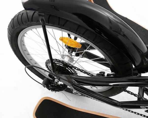 3G Bikes Stepperbike Basic Weiss glänzend 7-Gang