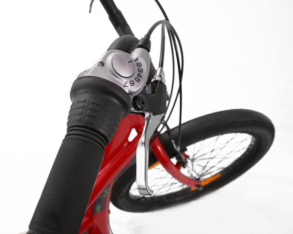 3G Bikes Stepperbike Basic Rot glänzend 7-Gang